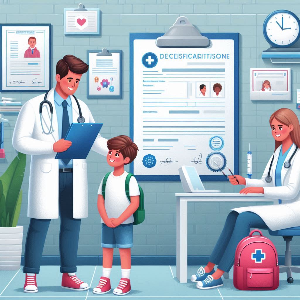 Медицинская справка для школьников